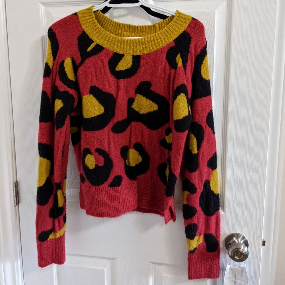 Statement sweater.